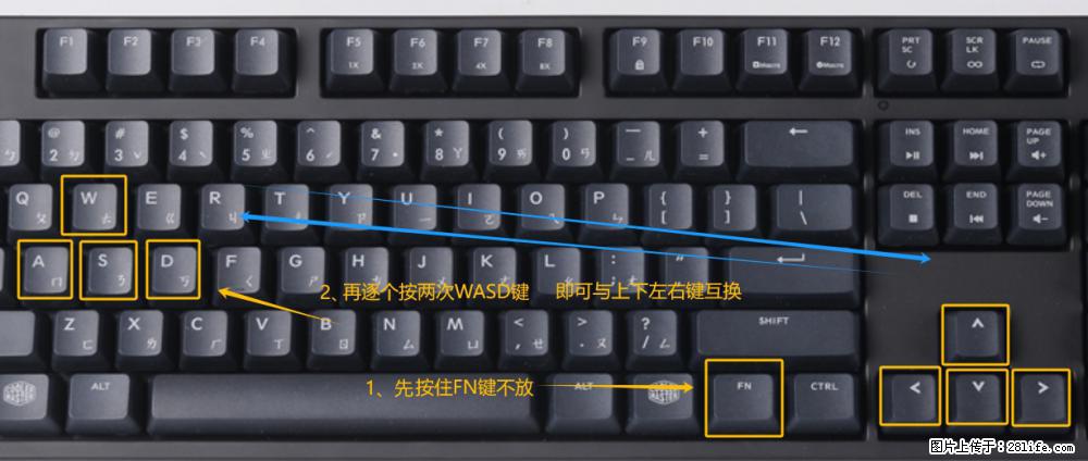 键盘，怎样把wasd键与上下左右方向键互换？ - 生活百科 - 鄂尔多斯生活社区 - 鄂尔多斯28生活网 erds.28life.net