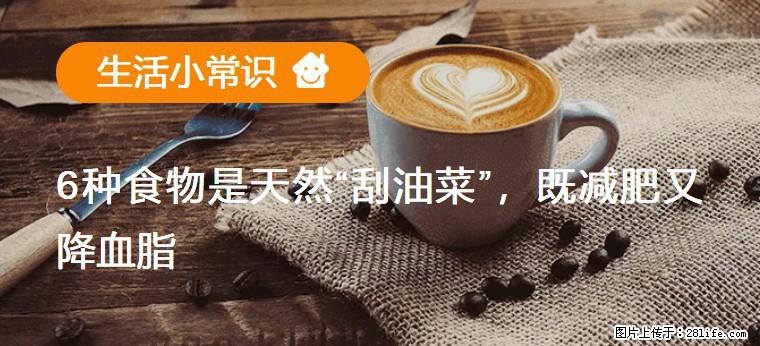 【生活小常识】6种食物是天然“刮油菜”，既减肥又降血脂 - 鄂尔多斯生活资讯 - 鄂尔多斯28生活网 erds.28life.net